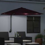  Vrtni suncobran Bordeaux Crvena 248 x 248 x 148 cm | Eponuda.ba