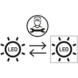 Ideal Lux VISEČA LED-SVETILKA Miracle 25 W 3000 K 220-240 V Slike