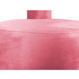 Leitmotiv Rožnat žameten fotelj Abrazo – | Shoptok.si