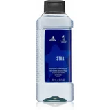 Adidas UEFA Champions League Star osvežujoč gel za prhanje za moške 400 ml