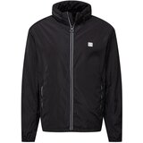 Armani Exchange Prehodna jakna črna / bela | Shoptok.si