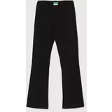 United Colors Of Benetton Otroške hlače črna barva