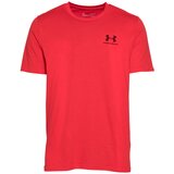 Under Armour UA Sportstyle Left Chest SS Shirt, Red/Black, (20494201) Cene