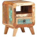 vidaXL Noćni ormarić 30 x 30 x 41 cm od masivnog obnovljenog drva | shoptok.hr