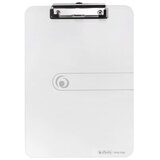 Herlitz Ploča podložna PVC, sa štipaljkom, A4, Easy orga to go, , prozirno bijela | shoptok.hr