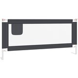  Sigurnosna ograda za dječji krevet tamnosiva 200x25 cm tkanina | Eponuda.com