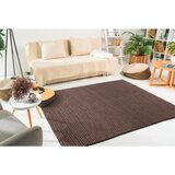 Kayoom RAVNO TKANA PREPROGA Robbie 125 Taupe 80/150 cm tkano rjavosiva | Shoptok.si