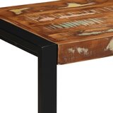vidaXL Višebojna klupa 80x35x45 cm Obrađeno puno drvo | shoptok.hr