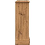 vidaXL Okvir za kamin boja hrasta 90x30x90 cm od konstruiranog drva | shoptok.hr