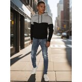 DStreet Bluza męska basic z kapturem jasnoszara | Shoptok.si