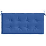  Jastuk za vrtnu klupu plavi 100 x 50 x 3 cm od tkanine Oxford | shoptok.hr