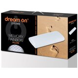 Dream On Memory Rainbow Jastuk od memorijske pene, 59x34x13 cm Cene