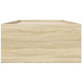vidaXL Okvir za krevet boja hrasta 75x190 cm od konstruiranog drva | shoptok.hr