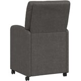 Blagovačke stolice s kotačima 2 pcs Crna 57 x 67 x 95 cm | shoptok.hr
