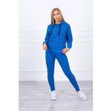 Kesi Set with purple blue print Cene