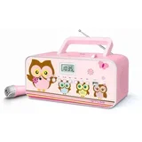 M-29KP portable stereo system Digital 1 W FM, MW, PLL Multicolour MP3 playback