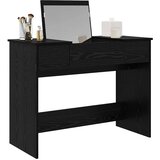 Kozmetički stol s ladicama Crni hrast 100 x 45 x 76 cm | shoptok.hr