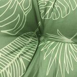  Jastuci za vrtnu klupu 2 kom s uzorkom lišća 150x50x7cm tkanina | shoptok.hr