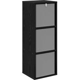  Kreveta s ladicama Crni hrast 30,5 x 27 x 84,5 cm | shoptok.hr
