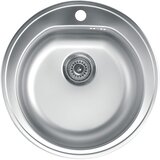 Metalac venera usadna okrugla sudopera, inox, polirana, tip 