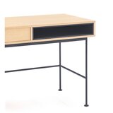 Teulat Pisalna miza z mizno ploščo v hrastovem dekorju 60x120 cm Yoko – | Shoptok.si
