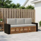  Setovi sofa 3 kom. Čvrsto drvo akacije | shoptok.hr