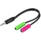 Vivanco CCAHS1 3.5 4PIN M/2X3.5 Ž ADAPTER PC SLUŠ. | Shoptok.si