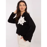 Italy Moda Sweatshirt-MI-BL-M6101.44-black