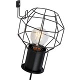 Brilliant Siza 71890/06 zidna svjetiljka E27 40 W crna | shoptok.hr