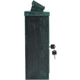  Stenska Poštna Škatla Zelena 29 x 13 x 41 cm Lit aluminij, (5000133024) | Shoptok.si