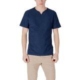 Antony Morato Polo majice dolgi rokavi REGULAR FIT WITH EMBROIDERED LOGO MMKS02483-FA100246 Modra | Shoptok.si