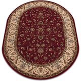 RugsX Preproge Preproga volna OMEGA ni ARIES rože rubin 200x300 cm Rdeča | Shoptok.si