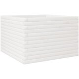 Maison Chic Vrtno cvetlično korito - Cvetlični Lonec belo 70x70x45,5 cm trdna borovina, (21788955) Cene