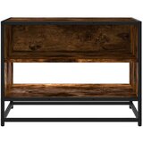 TV ormarić dimljeni hrast 61x40x46 cm konstruirano drvo i metal | Eponuda.ba