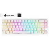 bežična gaming tastatura X68Pro he magnetic Swith/8KHz/TriMode/RT/SnapTap/White cont