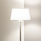  Brilagi - LED Stojeća lampa CERIA 1xE27/40W/230V Ø 25 cm bela/matni hrom | Eponuda.com