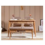 Hanah home trpezarijska stolica vina sandalye atlantic stone | ePonuda.com