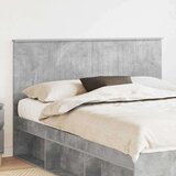  Vzglavje z vzglavjem Betonsko siva 150 cm Konstruiran les, (5000109259) | Shoptok.si