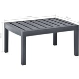 vidaXL Vrtni stol antracit 78 x 55 x 38 cm plastični | shoptok.hr