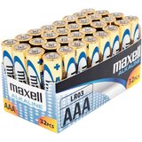 Maxell skrčljiva folija LR03 AAA mikro alkalne baterije 4 kos/pak | Shoptok.si