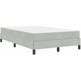  Krevet s opruga kutije Svijetlo siva 120 x 200 cm tkanina | shoptok.hr