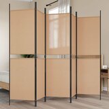  5-Panel Razdjelnik Bež 250 x 180 cm Tkanina | Eponuda.com