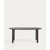 Kave Home Vrtna miza s stekleno mizno ploščo 90x180 cm Erice – | Shoptok.si