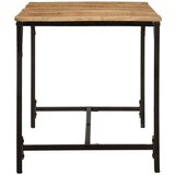 vidaXL Blagovaonski stol 140 x 70 x 75 cm masivnog grubog drva manga | shoptok.hr