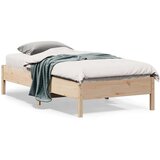 vidaXL Posteljni okvir 75x190 cm trdna borovina | Shoptok.si