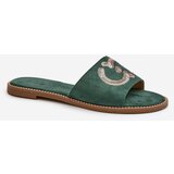 S. BARSKI Women's Flat Flip Flops With Sequins S.Barski | ePonuda.com