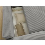 Bobochic Paris Tamno siva sklopiva kutna garnitura od samta (s desnim kutom) Lucien – | shoptok.hr