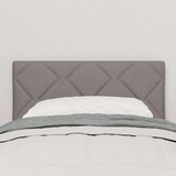 vidaXL Uzglavlje dizajn dijamantnih blokova taupe 80 cm tkanina | shoptok.hr