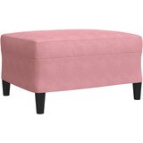  4-dijelni set sofa s jastucima ružičasti baršunasti | shoptok.hr