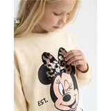 Sinsay Crewneck duks sa printom i šljokičastom aplikacijom Minnie Mouse Cijene